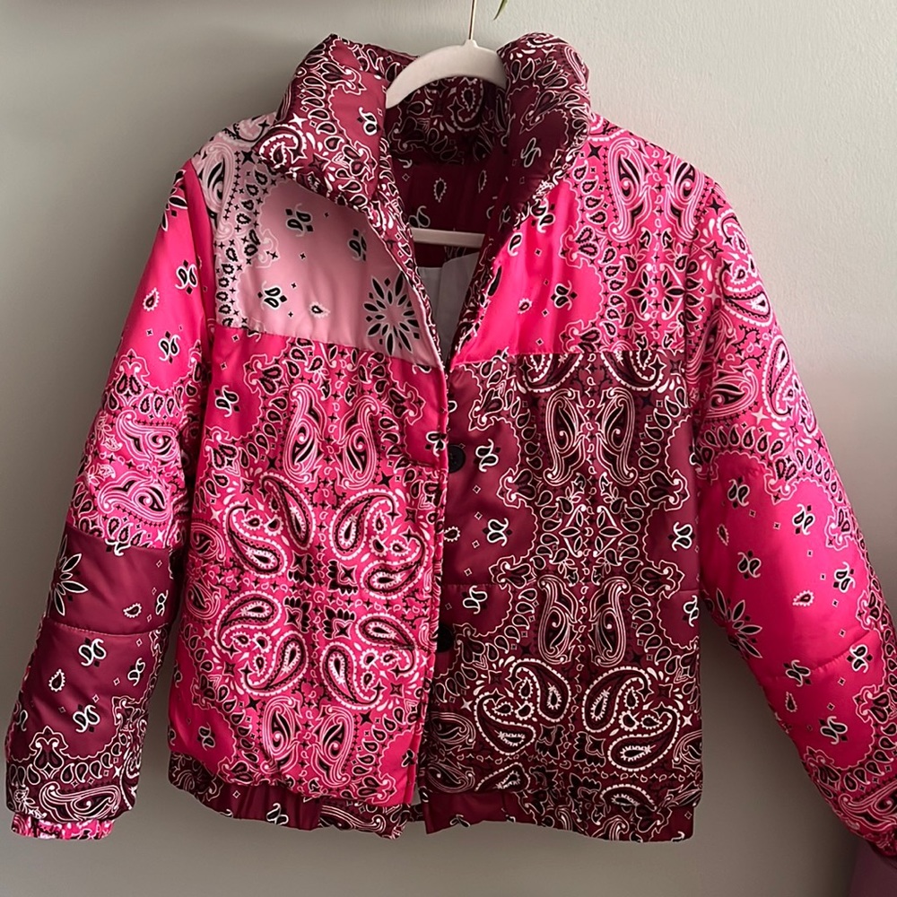 Bandana inspired jacket! So cute and unique!